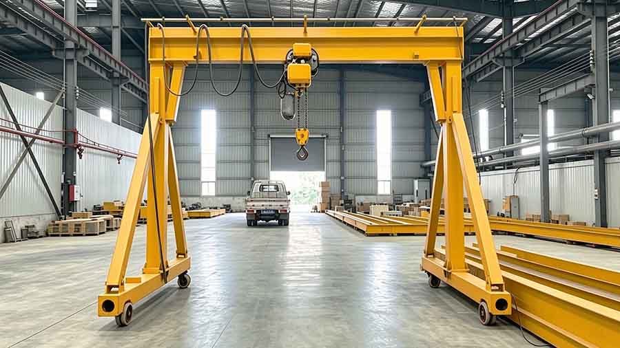 5 Ton Electric Portable Gantry Crane 5 Ton Electric Portable Gantry Crane